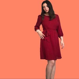 Beautiful Cocolove Red Midi Dress